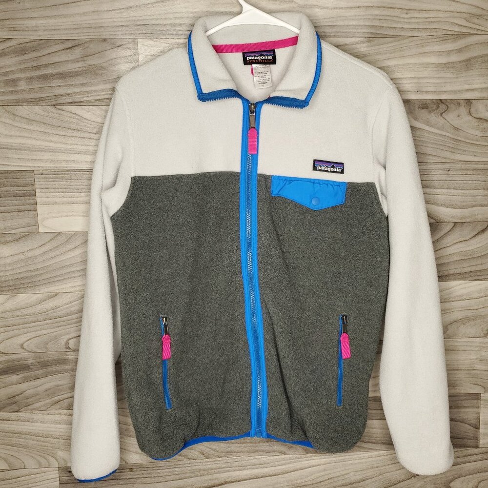 Patagonia Synchilla Snap T Full Zip Retro Fleece Jacket Women's Small